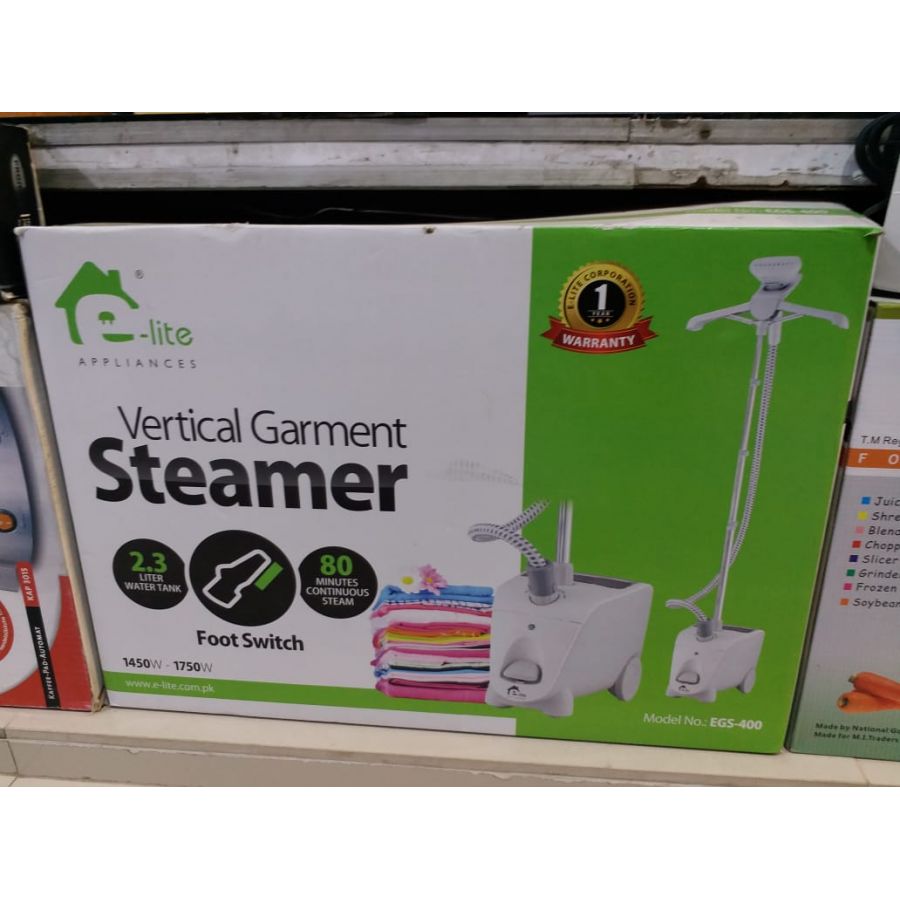 ELite Garment Steamer EGS400 White  Professional - Affordably